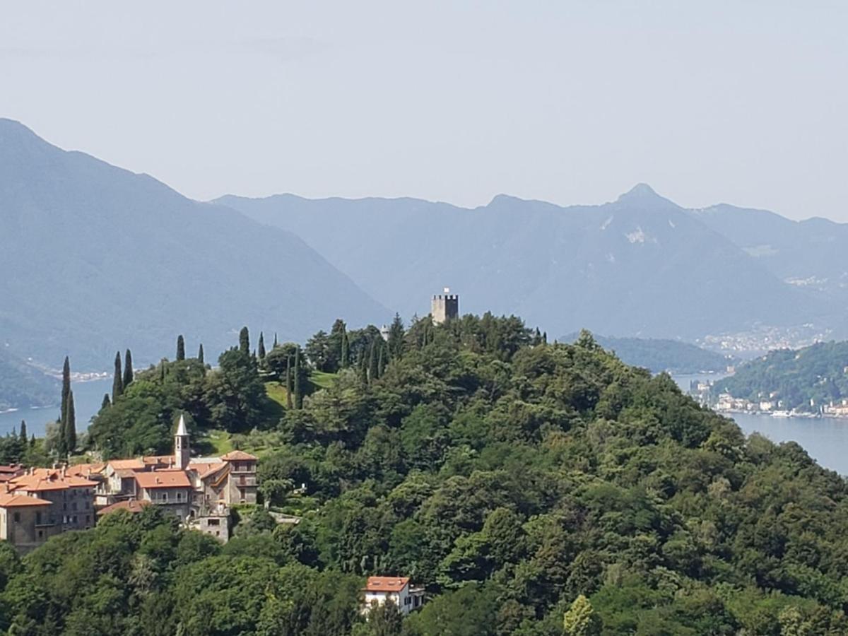 Romantic Lake Como Escape With View Perledo Exterior photo